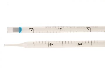 CELLTREAT 5 mL Serological Pipette, Blue, Bulk Packed, Sterile, 25 per Bag, 500 per Case